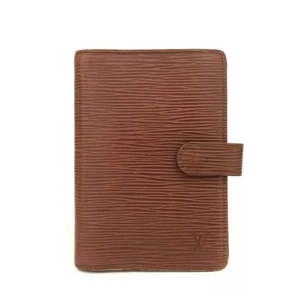 Louis Vuitton Accessories - Authentic Louis Vuitton Epi Agenda PM Leather Notebook Cover/CA1915